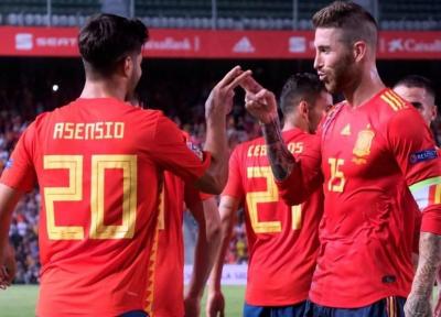 لیگ ملت های اروپا، اسپانیا با 6 گل نایب قهرمان جهان را تحقیر کرد