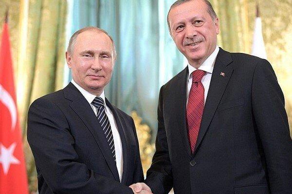 پوتین و اردوغان بر سر تقویت همکاری نظامی در سوریه توافق کردند