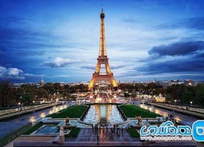 ساختمان برج ایفل فرانسه ، نمادی از عشق و آهن در پایتخت فرانسه