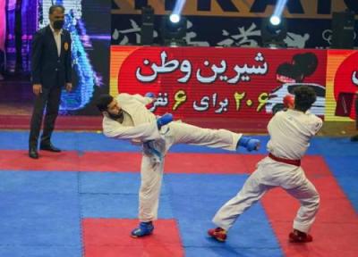 خبرنگاران قهرمانی صنعت مس رفسنجان در لیگ برتر کاراته