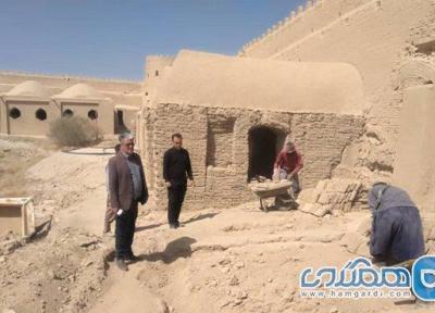 آغاز بازسازی و ساماندهی قلعه تاریخی مروست