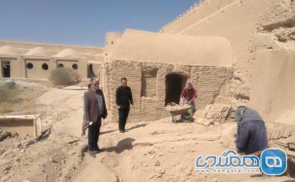 آغاز بازسازی و ساماندهی قلعه تاریخی مروست