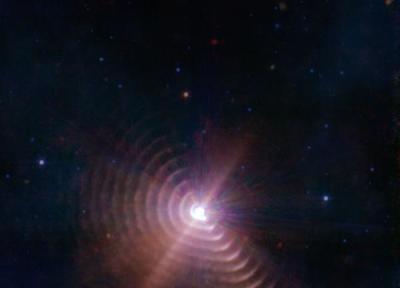 تلسکوپ فضایی جیمز وب تصاویر باورنکردنی از گرد و غبار بین دو ستاره و فشار تابش گرفته است