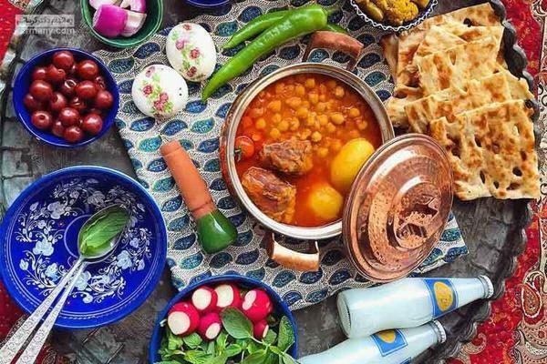 غذاهای ایرانی اگر انسان بودند این شکلی می شدند